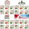 Colorful Acrylic Christmas Gift Blind Box Diy Diamond Painting Keychain Set 15 Pieces