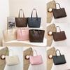 Urban Minimalist Pu Tote Bag For Women With Large Capacity And Zipper Closure For Daily Use