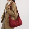 Casual Nylon Womens Shoulder Bag Fashion Simple College Style Crossbody Bag Large Capacity Designer Ladies Handbag Purse