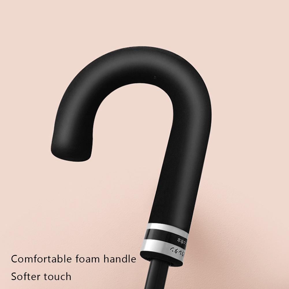 24 Bone Long Handle Umbrellas Creativity Flowering in Water Large Umbrella Reinforcement Windproof Parasols Sun Rain Umbrellas