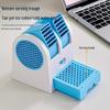 Portable USB Desktop Fan: Silent, Compact, and Rechargeable for Office, Dorm, or Student Use