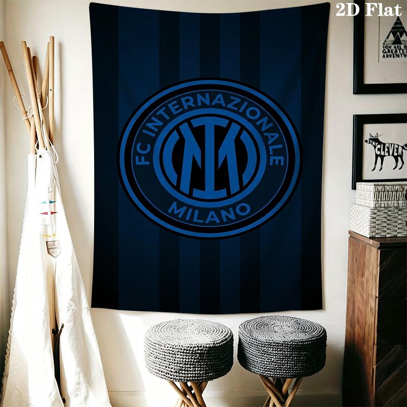 Inter Milan Logo Phone Wallpaper Bedding 1 Duvet Cover 2 Pillowcase Without Core Duvet Cover And Pillowcase Soft And Comfortable
