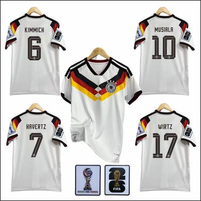 2026 Deutschland Weltmeisterschaft Heimtrikot - Fan Edition: Musiala #10, Wirtz #17