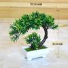 Creative Home Decor: Artificial Bonsai Grass Balls and Mini Cherry Snow Ball Trees