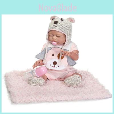 Adorable 20" Handmade Lifelike Reborn Newborn Baby Doll With Soft Silicone Vinyl Body