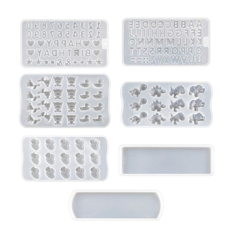 Forma na stojánek na telefon z pryskyřice, Silikonová forma s písmeny a číslicemi, Forma na odlévání šperků DIY, Forma na pryskyřičné náušnice, Formy na vyřezávání nehtového designu