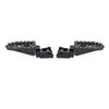 Pair of Motorcycle Wide Front Foot Peg Anti Slip Footpegs Adjustable Height for KLX 230 S R 2020 to 2024