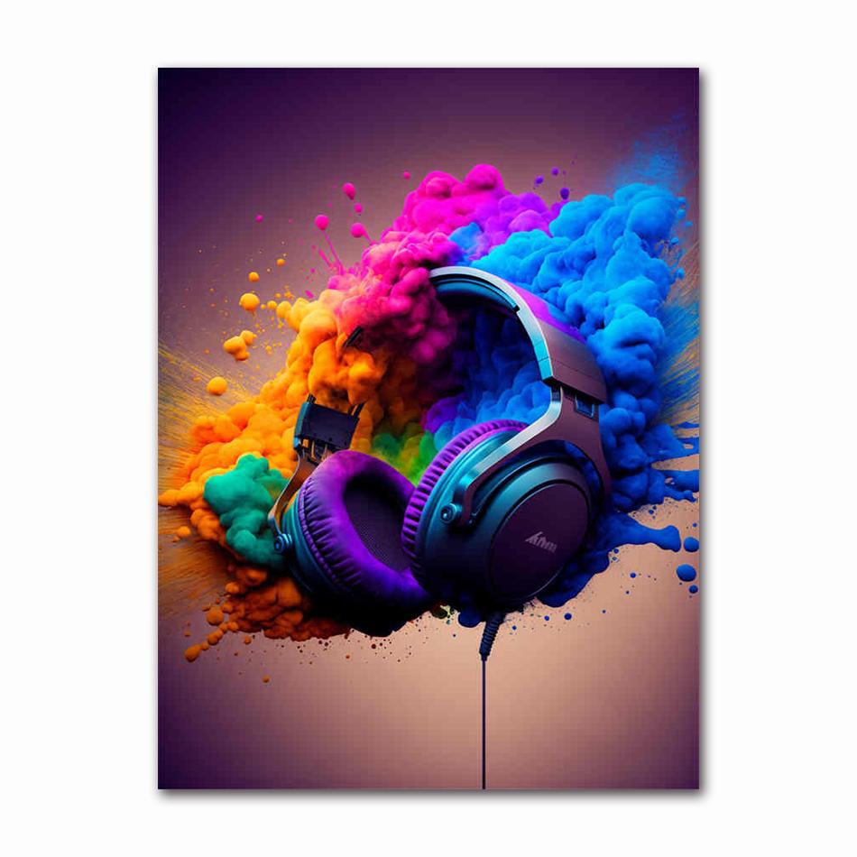 Colorful Game Controller Wall Art Poster Prints Nordic Aesthetic Picture Canvas Painting Gaming Boy Room Home Decoration