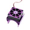 Remote Control Motor Cooling Fan Remote Control Car 540 550 Motor Radiator Replacement for Traxxas