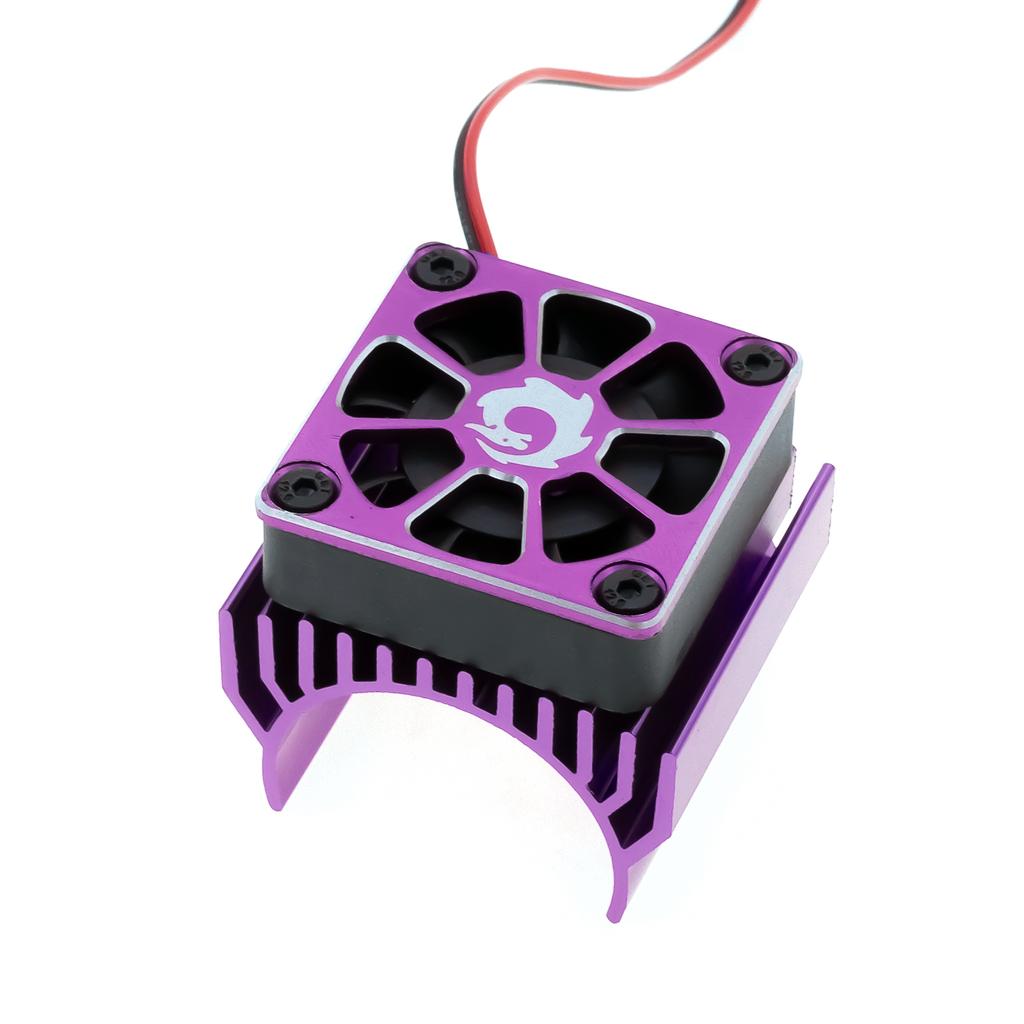 Remote Control Motor Cooling Fan Remote Control Car 540 550 Motor Radiator Replacement for Traxxas