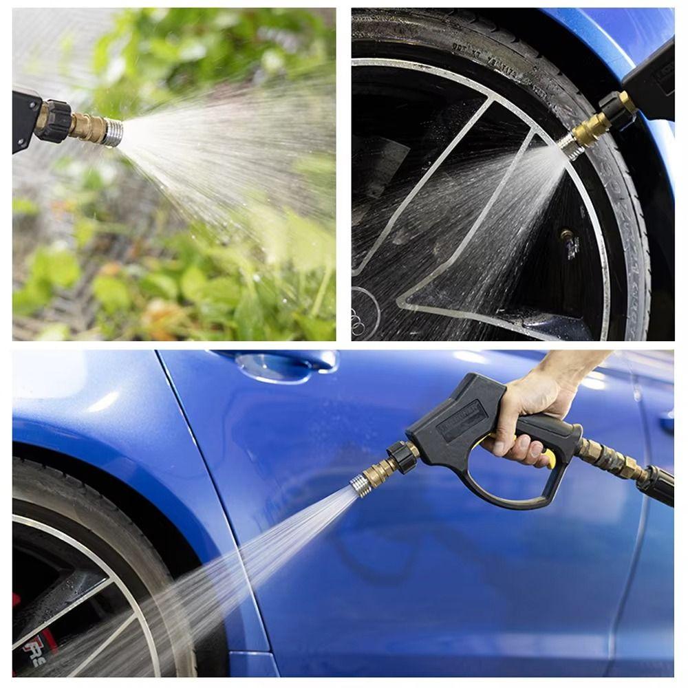 Quick Plug Shower Head 1/4 Quick Connect Washing Nozzle Pressure Washer Nozzle  Garden Watering