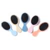 1Pc Oval Boar Bristle & Nylon Hair Comb Mini Anti-Static Hair Scalp Massage Comb Hairbrush Salon Hair Care Brush Styling Tool