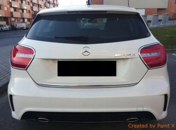 Mercedes A W176 - Listwa Chrom Chromowana Na Klape