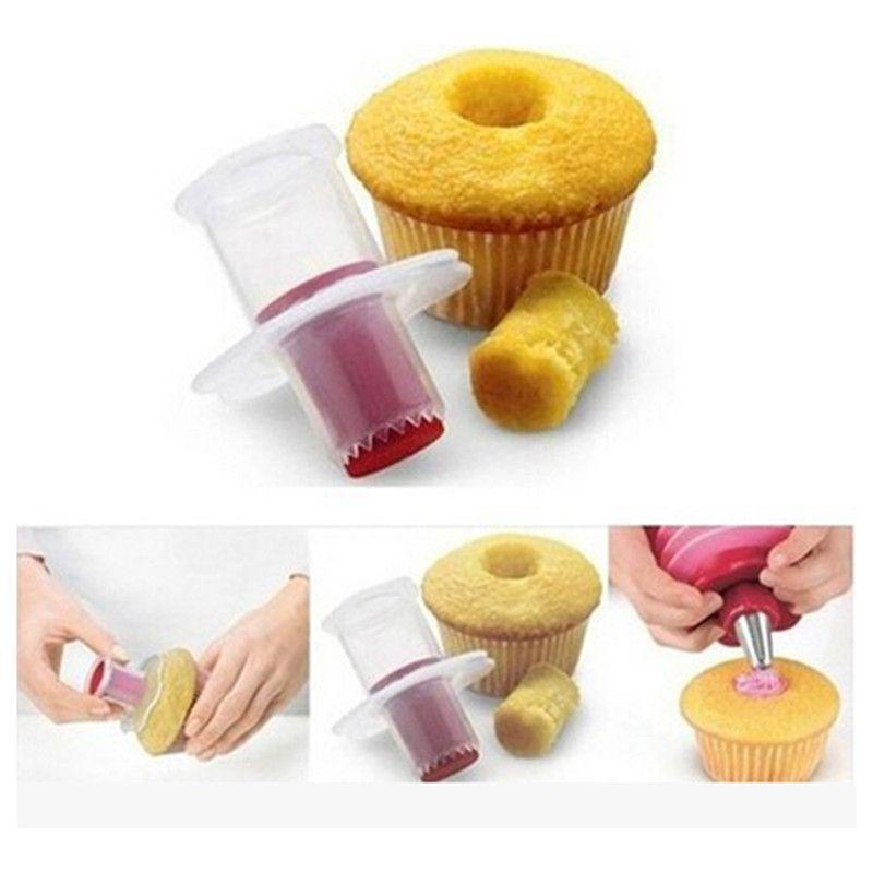 Colorful Cup Cake Corer Perfect For Creating Diy Creative Filled Cupcakes