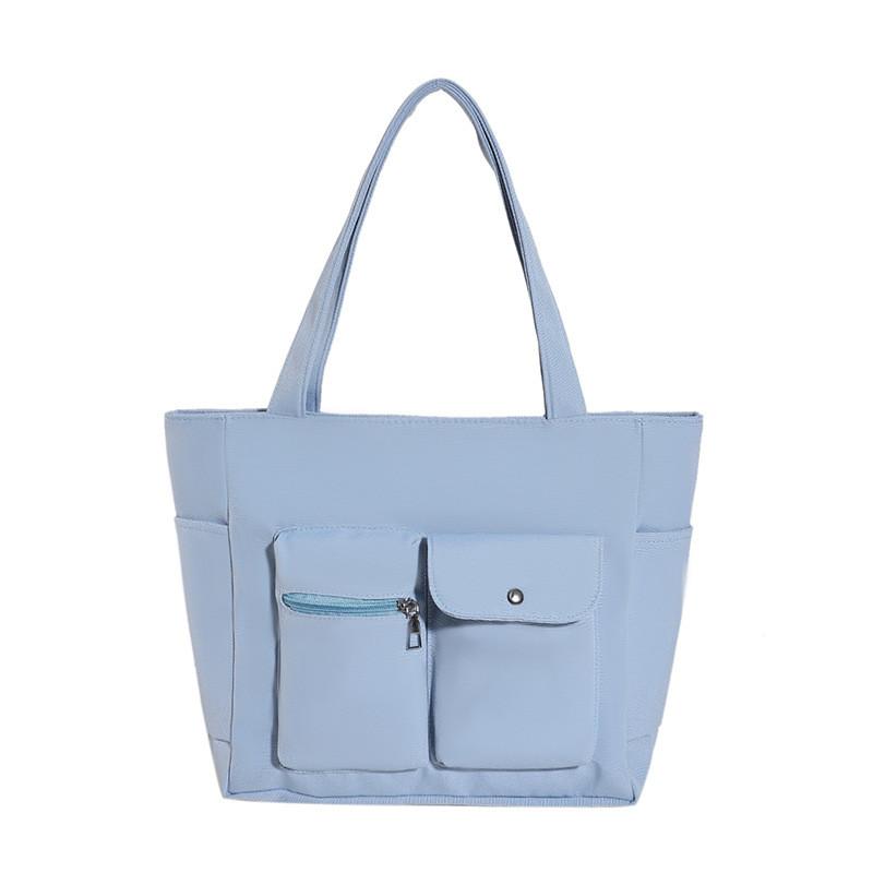 Fashionable Large Capacity Tote Bag For Women Stylish Winter Edition In Black And White