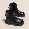 Martin boots women's autumn and winter new thick-soled inner height increase versatile thin boots casual single shoes short boots