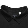 Fila Blue Solid Color Pullover Knit Short Sleeve Polo Shirt Men Tops F11M622112F-BK