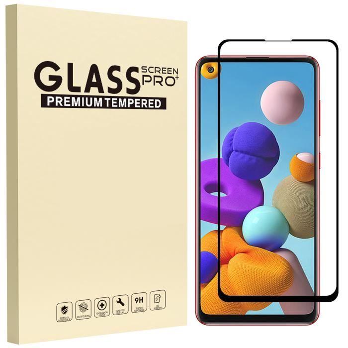 Film de protection - samsung - galaxy a21s - verre trempé - ultra-fin - anti-rayures