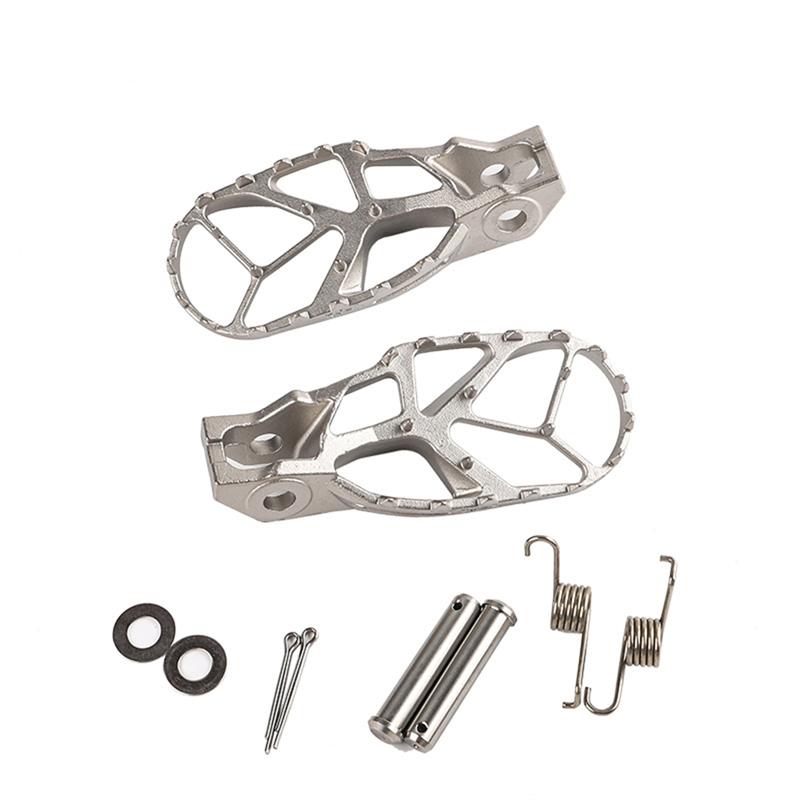 Xxf 16-22 For Ktmex 17-22 Stainless Steel Foot Pegs Kit Motorcycle Dirt Bike Motocross Pedal Accessories