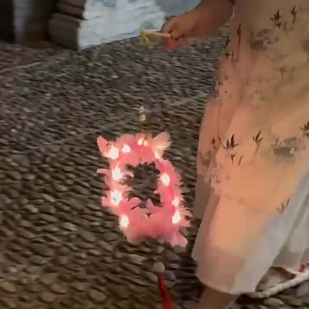 Chinese Style Children's Rabbit Lantern Handheld Mid-Autumn Festival Lamp  Hanfu Accessories
