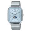 Reloj de Pulsera Analógico de Cuarzo para Hombre de Acero Inoxidable Resistente al Agua 50M MTP-M305D-2AV
