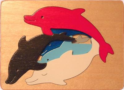 George Luck Triple Puzzle: Dolphin