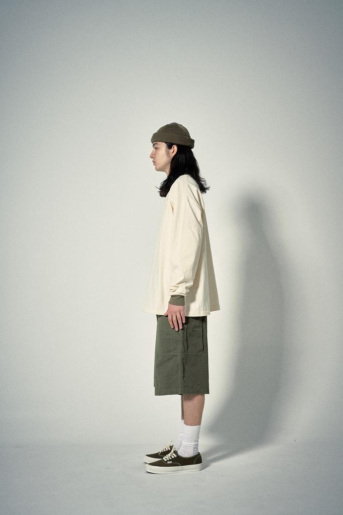 HISHANDER Military P44 Wide Shorts [Vintage Olive]