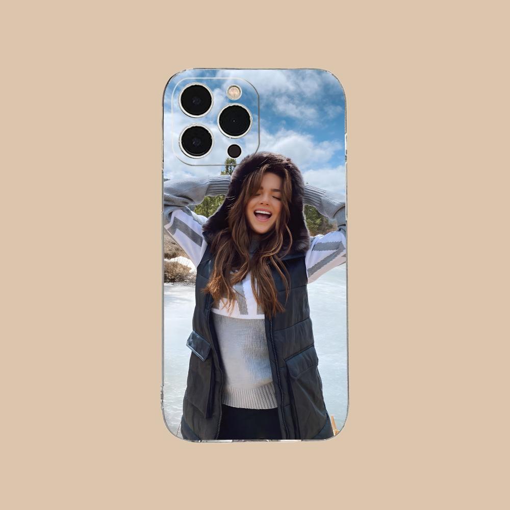 Oana Gergory Mobile Phone Case for iPhone 17 16 15 14 13 12 11 X XR XS Air Pro Max Plus Mini Clear Colorful Cover Luxury Pretty