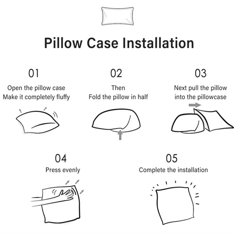 1 Stück reine Baumwolle Polyester Kissenbezug Dick Umschlag Kissenbezug Abdeckung Weich Schlaf Standardgröße Hohe Qualität Bettwäsche Heimtextilien