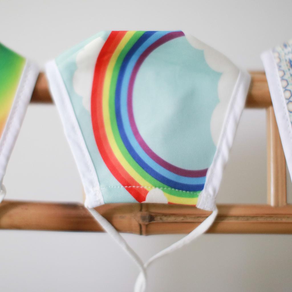 Face Mask Rainbow Adult With Filter