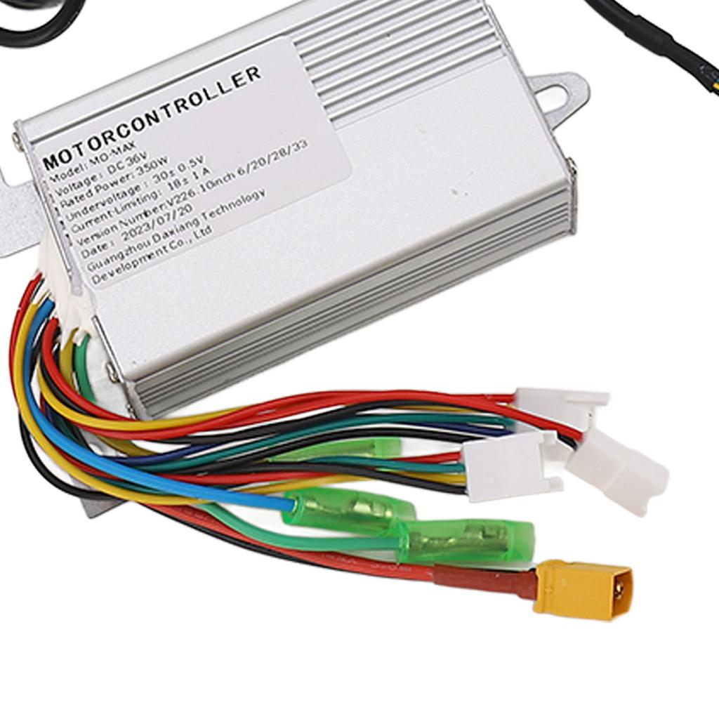 10 Inch Electric Scooter Front Light Universal 12?72V 2 in 1 Electric Bike Horn Headlight for Cycling Accessories