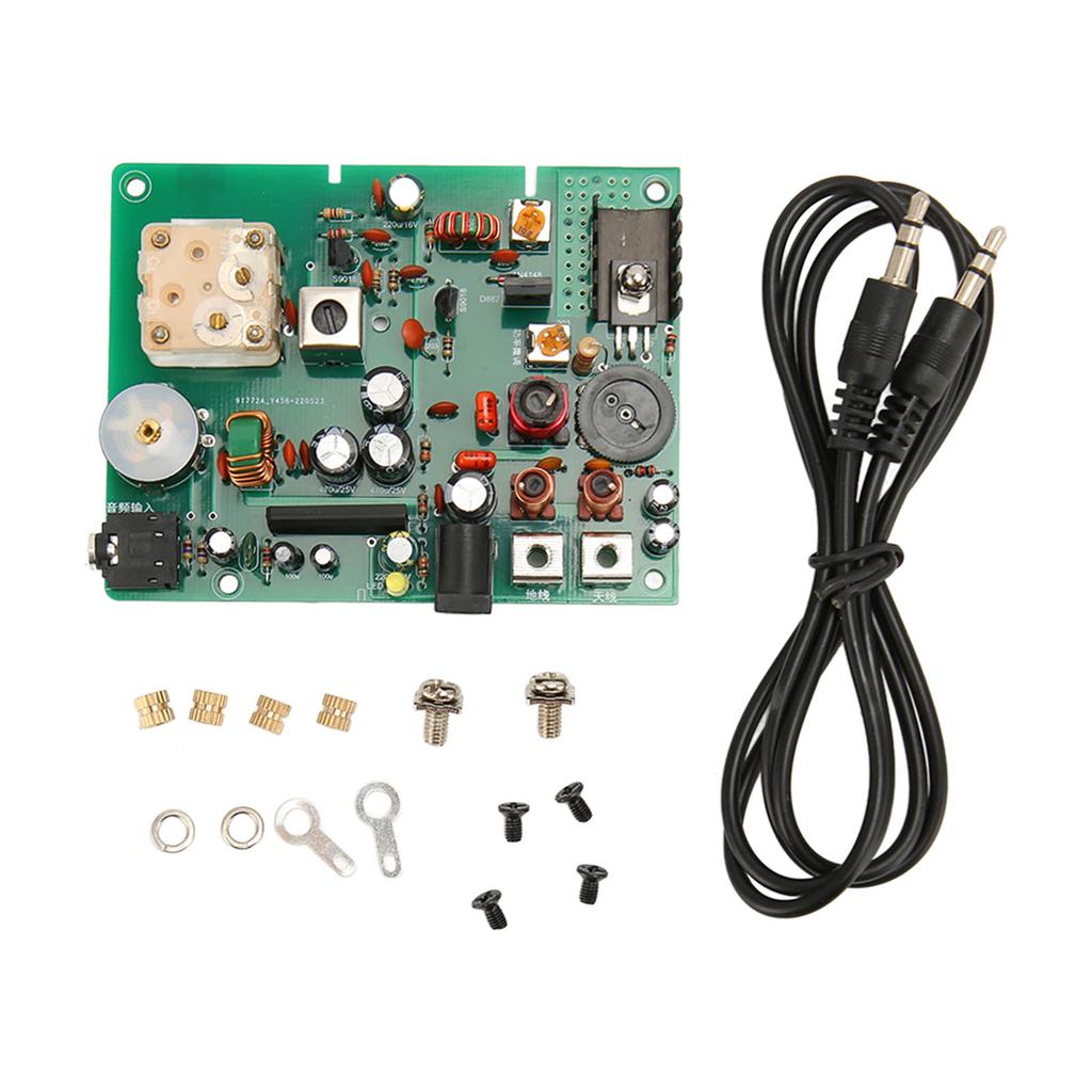 Radio Medium Wave Transmitter AM Transmitter Adjustable 530‑1600KHZ DIY Transmitter Kit for School E