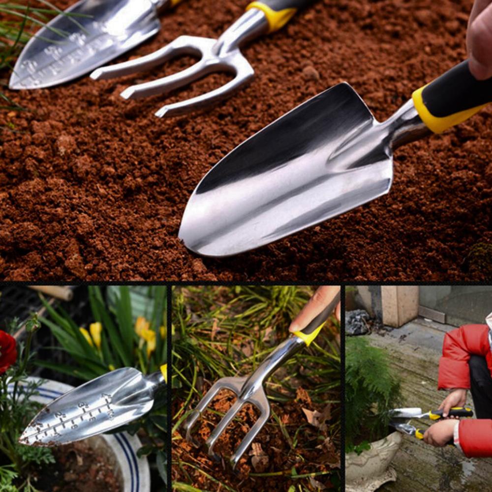 Set of garden tools: garden shovel, rake, claws, Father's Day, GoGarden