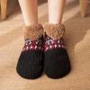 Indoor Winter Slippers Socks Warm Men Women Socks Home Bedroom Sleeping Socks Plus Fleece Carpet Sock Non-slip Knitted Yoga Sock