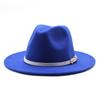 Popular European and American literary and retro woolen top hat men's and women's classic fashion church top hat jazz hat