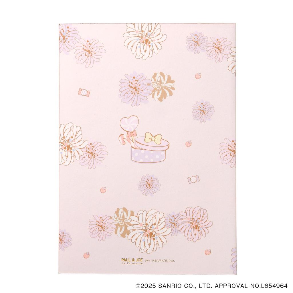 A5 Notizbuch, Paul & Joe x My Melody, Rosa, PAJ-NB27-PK