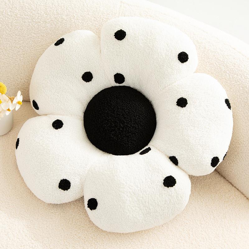 Flower Toy Plush Cartoon Cushion Stuffed Doll Bedroom Decorations Kids Gift