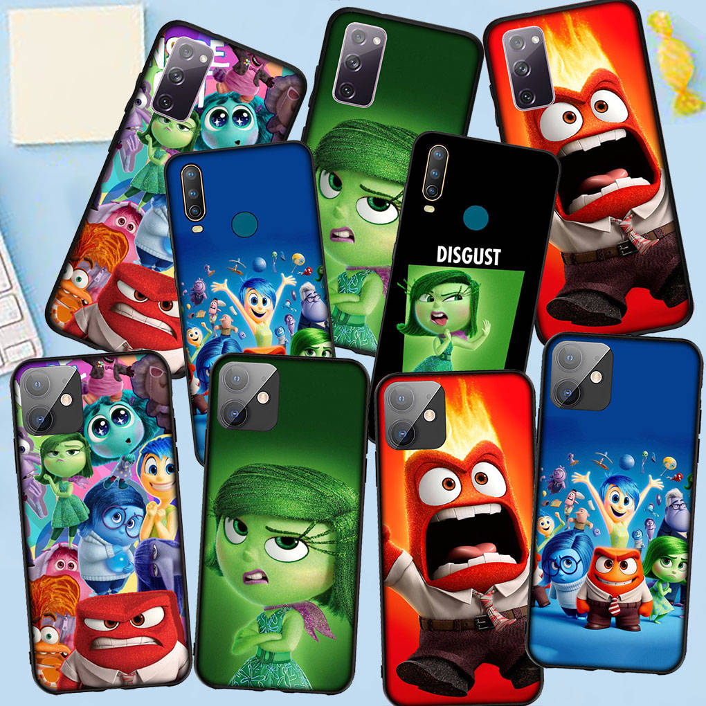 Phone Case for Samsung Galaxy S25 S24 S23 iPhone 16 15 Xiaomi Redmi Note 14 13 12 16E X 11 Pro Max OPPO Moto Huawei A4 A15 Anime Inside Cute Out Cover