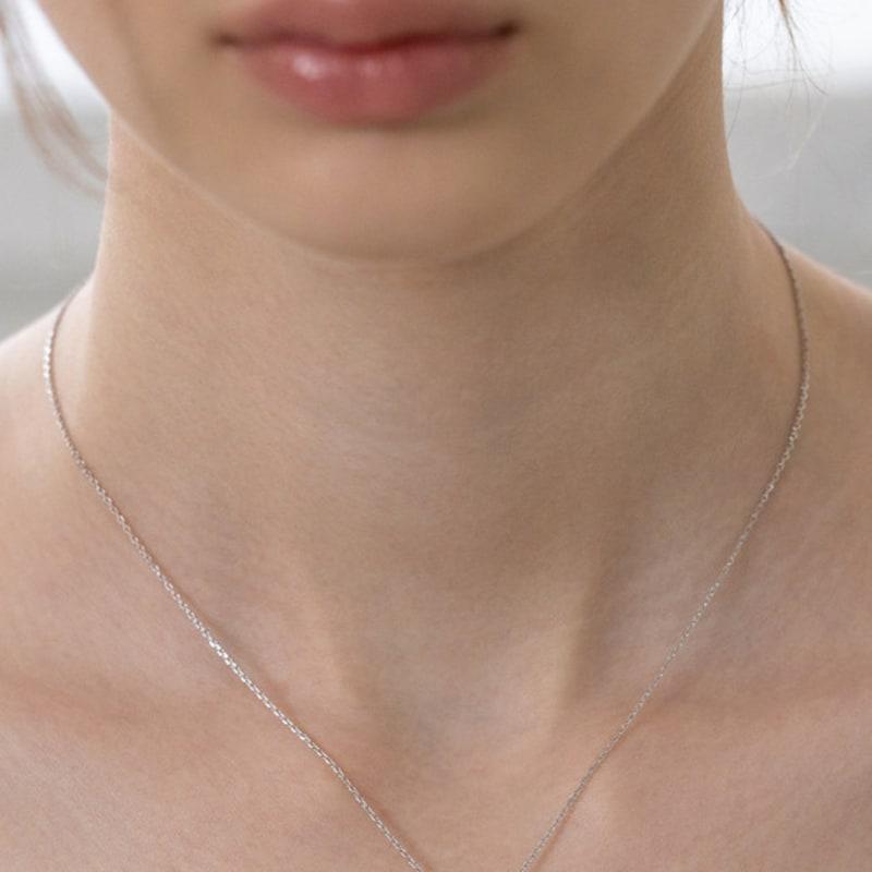 TATIANA (925 Silver) Gleam Rings Necklace NZ2462