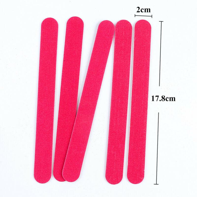 10Pcs Set Nail File Buffer Finger Toe Manicure Pedicure Polishing Sanding Beauty