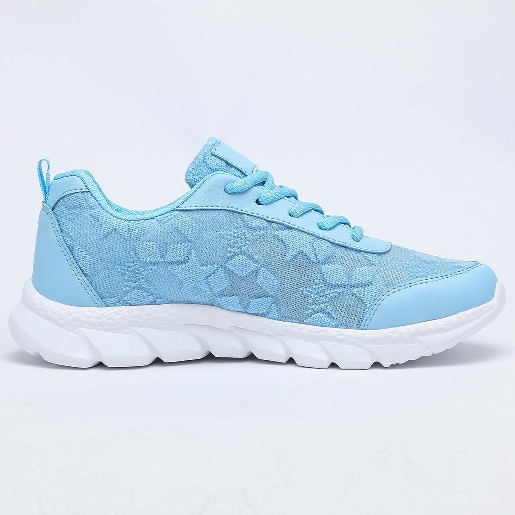 Jinjiang Prodyšné síťované ležérní běžecké boty - Měkká podrážka, Pohodlné, Módní, Všestranné, Lehké bílé tenisky pro venkovní sporty