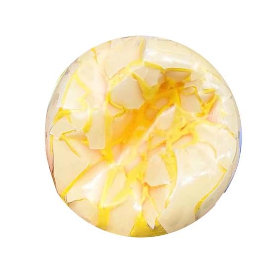 Wax Cracking Ball Squeeze Toy Crispy Ball Stress Relief Toy жёлтый