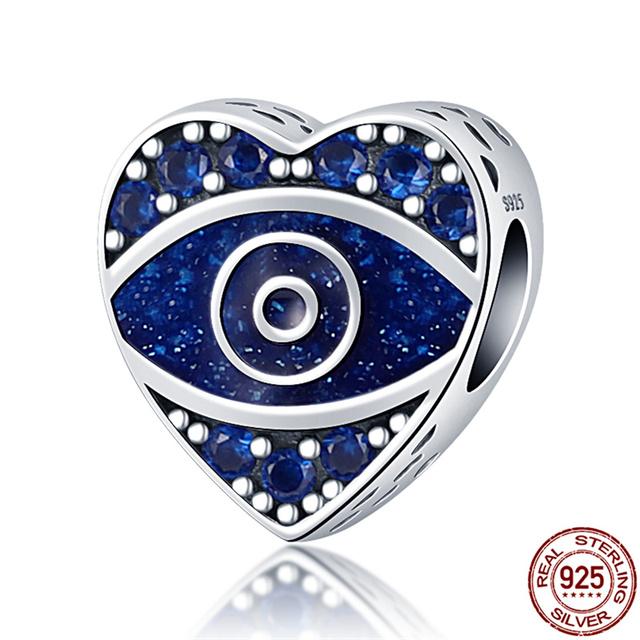 Code Monkey 100% Real 925 Strerling Silver Love Heart Charms Beads Fit Original 3mm Bracelet Beads DIY Jewelry Making C007