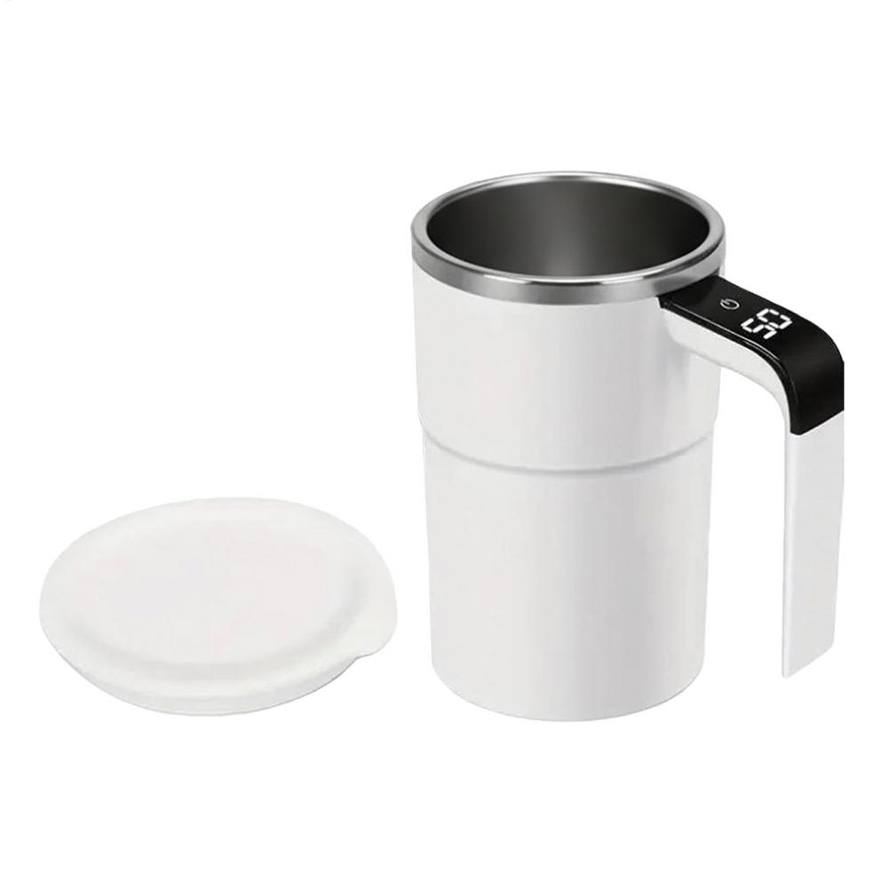 Self Stirring Mug Automatic Mixing Coffee Cup 380ml Heat Resistant Coffee Mug Hot Chocolate Cocoa Drinkware for Home Office