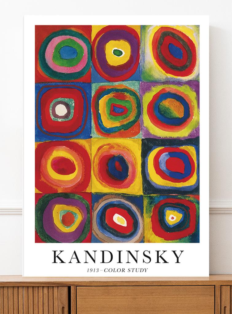 Poster Kandinsky Color Study