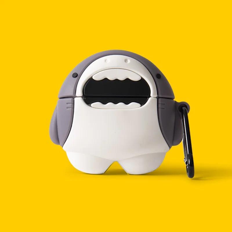 For Huawei FreeBuds SE4 ANC Cartoon Cute Orca Durian Hedgehog Silicone Earphone Case Shockproof Cover Protective Sleeve Funda