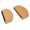 Beech Wood Semi-Circular Clothes Brush & Lint Remover for Cashmere and Sweaters