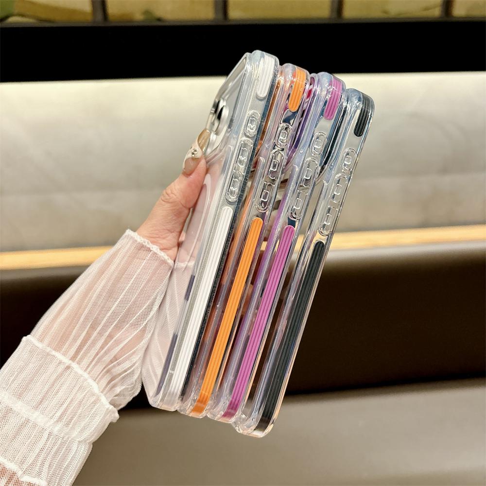 Transparent For Magsafe Wireless Charge Magnetic Case For iPhone 17 16 15 14 13 12 11 Pro Max Plus Clear Shockproof Back Cover