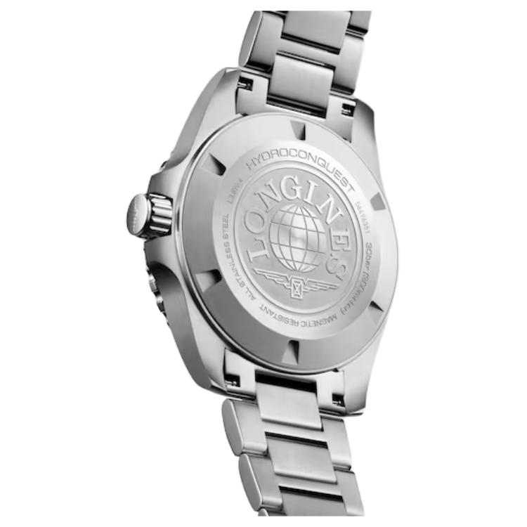LONGINES HydroConquest series automatic mechanical movement 300 meters waterproof green dial stainless steel case stainless steel strap L38904066