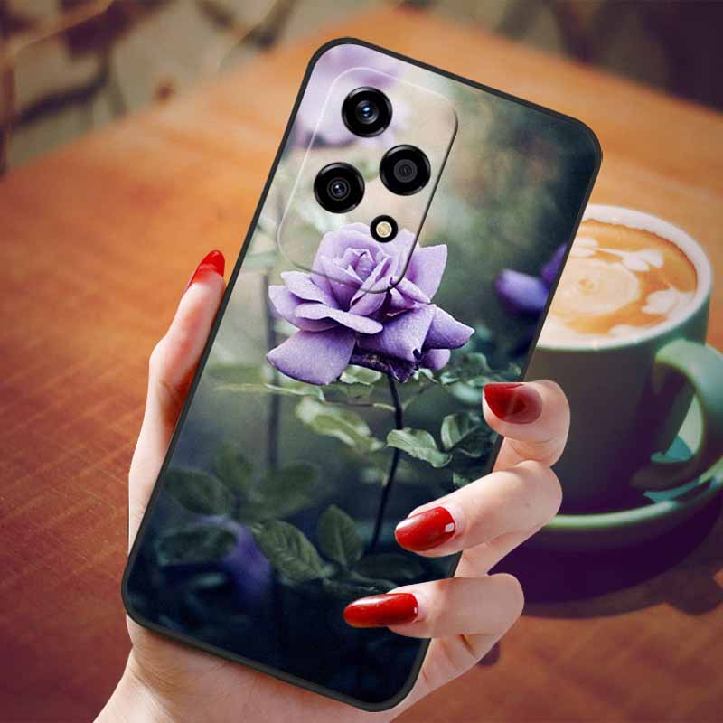 For Honor 200 Lite Case Soft Silicone Fashion Marble TPU Phone Cases for Honor200 Lite 200Lite Cover Capa 6.7'' Shockproof Shell